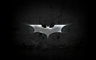 Dark knight logo black background - symbolism free wallpaper