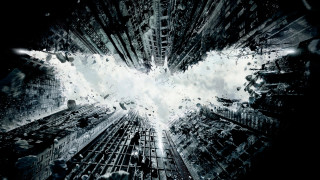 Batman poster dark background city - dustin nguyen free wallpaper for desktop