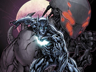 Robot glowing eye helmet image - a giant robot free wallpaper for desktop