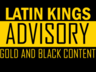 Yellow black sign latin kings - sign free wallpaper for desktop