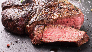 Steak cut pieces cutting board - cutting free wallpaper