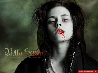 Woman blood creepy look face - a creepy look free wallpaper for desktop