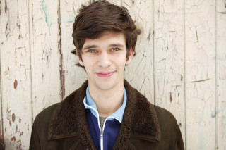 Man jacket blue shirt smiling - handsome free wallpaper