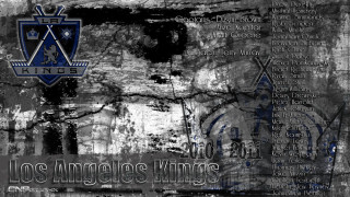 Kings logo wall blue black - word free wallpaper