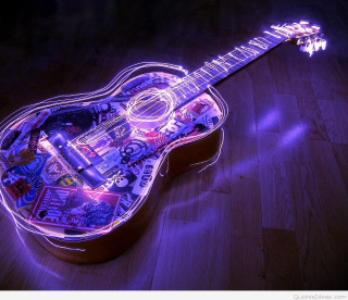 Guitar lightup case neon shock - the top free wallpaper
