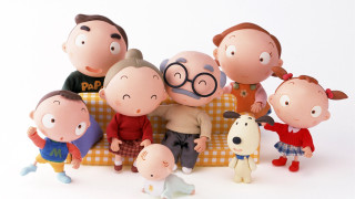 Figurines people couch dog cat - the couch free wallpaper