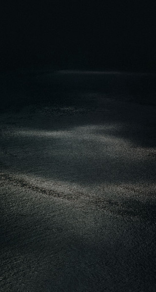 Black white water night boat - andreas gursky free wallpaper for mobile