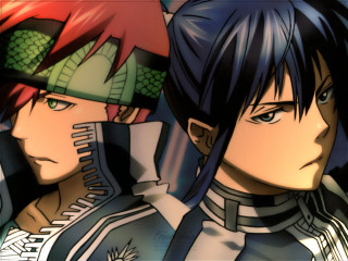 Anime group longhair greeneyes manga - two anime character free wallpaper for desktop