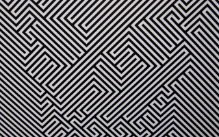 Black white maze pattern background - david rudnick free wallpaper for desktop