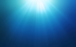 Blue background sun ocean floor - aquirax uno free wallpaper