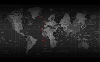 World map red line black 6 - a red line free wallpaper