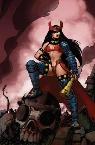 Woman costume sword rock skull - a woman in a costume free wallpaper for mobile