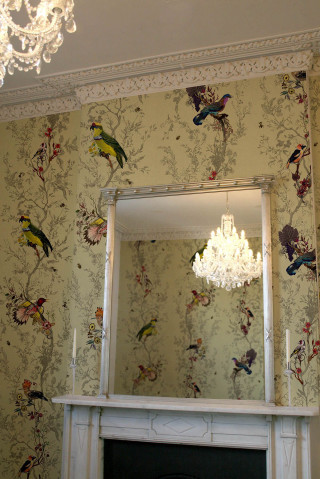 Mirror mantle room chandelier hanging - gaudy free wallpaper for mobile