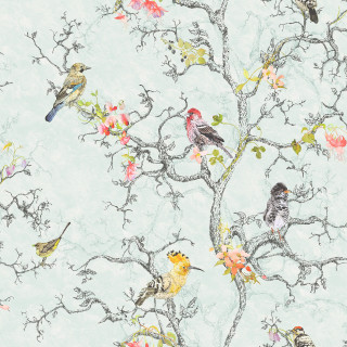 Tree birds flowers branches nature - a sky background and a sky background free wallpaper for tablet