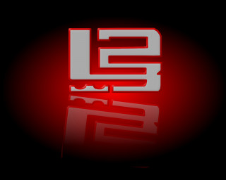 Red white logo e black - dirck van der lisse free wallpaper