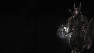 Dark knight glowing sword glowing 2 - dark soul free wallpaper