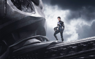 Man standing building alien head - top of a building next free wallpaper