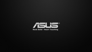 Black background white asus logo - android free wallpaper for desktop