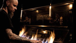 Man tattoo piano flames candle - a piano free wallpaper