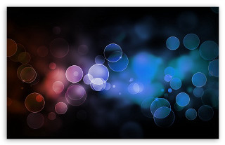 Blurry black background blue red - a blurry photo free wallpaper