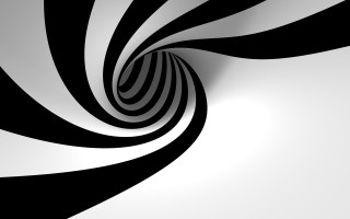 Black white spiral design background 4 - bridget riley free wallpaper for desktop