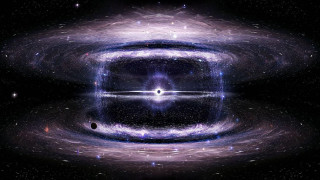 Blackhole star center hologram space - a black hole free wallpaper for desktop