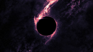Black hole sky space astronaut - a black hole in the sky free wallpaper