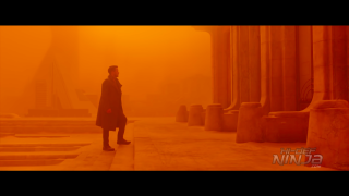 Foggy person red light foreground - imax 70 mm footage free wallpaper