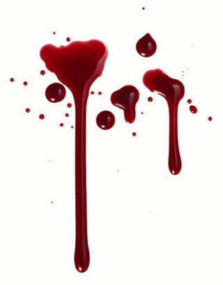 Blood dripping white wall red - free hearts wallpaper for mobile