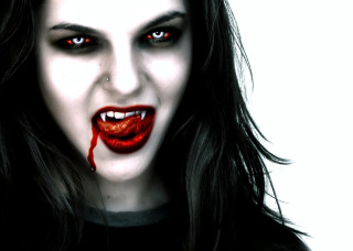 Woman blood face mouth image - this image free wallpaper