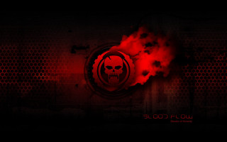 Red black wallpaper skull red - a skull free wallpaper for desktop