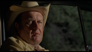 Cowboy hat man looking out - douglas shuler free wallpaper