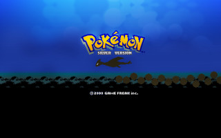 Pokemon logo blue sky clouds - daarken free wallpaper