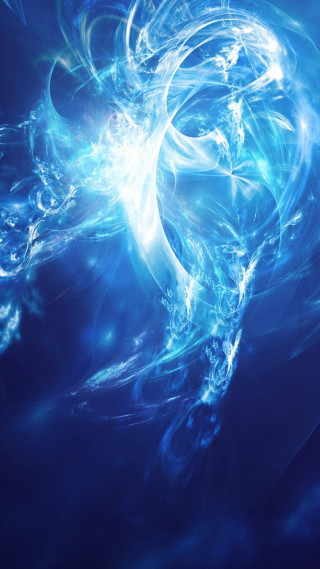 Blue abstract background swirly design 3 - david martin free wallpaper for mobile