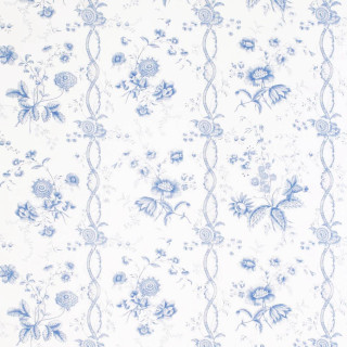 Blue white rococo floral vines - a flemish baroque free wallpaper for tablet