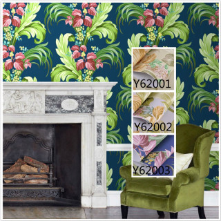 Fireplace green chair floral wallpaper - a fireplace free wallpaper for tablet