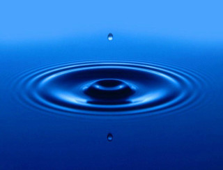 Blue water droplet background bottom - aquirax uno free wallpaper