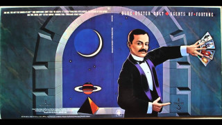 Man holding card clock background - a card free wallpaper