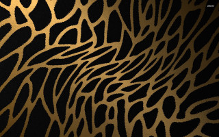 Black gold wallpaper wavy lines - alfred manessier free wallpaper