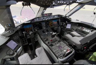 Cockpit inside view airplane control 3 - pathfinder free wallpaper
