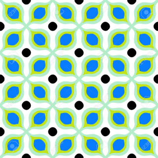 Blue green pattern circles stock - elizabeth murray free wallpaper for tablet