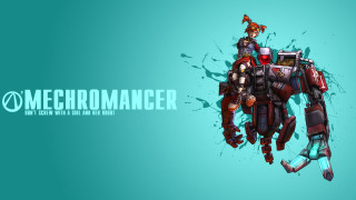 Robot large head arms up - a large head free wallpaper for desktop