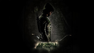 Man hoodie bow arrow dark 2 - glowing free wallpaper
