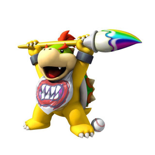 Cartoon character baseball bat rainbow - free gaming wallpaper for tablet