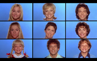 Smiling couple posing together series - a series free wallpaper