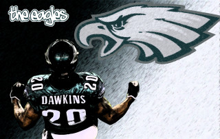 Football player eagles helmet shirt - a football player free wallpaper