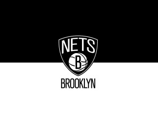 Brooklyn nets logo black white - harlem renaissance free wallpaper