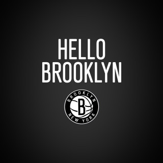 Hello brooklyn nets logo black - allan brooks free wallpaper for tablet