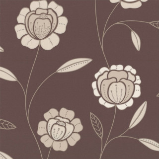 Brown white flower pattern wallpaper - a wallpaper background free wallpaper for tablet