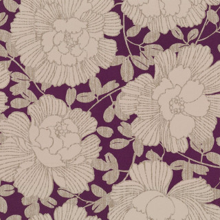 Purple white flower pattern background - a white outline free wallpaper for tablet